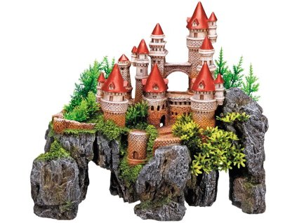 17004 1 nobby akvarijni dekorace hrad 37 x 20 5 x 31 5 cm z kategorie akvaristicke a teraristicke potreby dekorace do akvaria hrady domy majaky