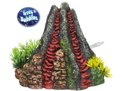11835 1 nobby dekorace sopka se vzduchovanim 14x13x12 5cm z kategorie akvaristicke a teraristicke potreby dekorace do akvaria vulkan