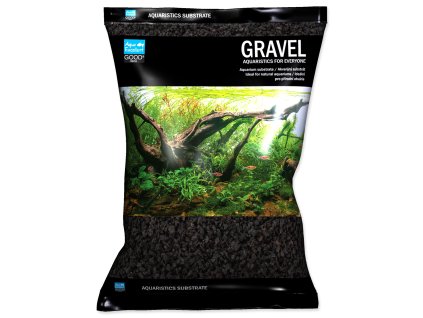 60278 1 drt aqua excellent cerna 2 4 mm 3 kg z kategorie akvaristicke a teraristicke potreby pisky a sterky