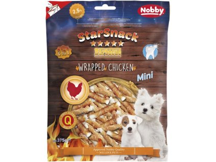 17196 1 nobby starsnack wrapped mini buvoli tycky s kurecim 375g z kategorie chovatelske potreby a krmiva pro psy pamlsky pro psy zvykaci pamlsky pro psy