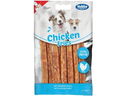 91657 nobby classic pamlsky kureci hranolky 50g