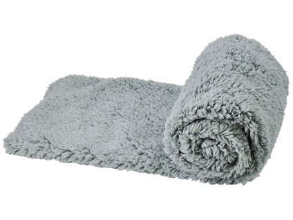 94135 1 nobby deka teddy fleece svetle seda 100x150cm