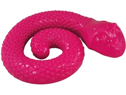 10848 2 nobby hracka pro psy zatoceny had na pamlsky 18 cm z kategorie chovatelske potreby a krmiva pro psy hracky pro psy gumove hracky pro psy
