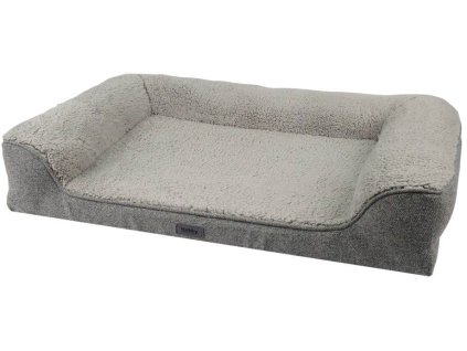 82821 nobby ortopedicka pohovka calbu seda 120x80cm z kategorie chovatelske potreby a krmiva pro psy pelisky a dvirka pro psy pelechy a pohovky pro psy