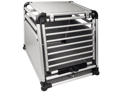 75825 nobby round hlinikovy autobox l 80 x 65 x 90 cm z kategorie chovatelske potreby a krmiva pro psy cestovani se psem klece pro psy
