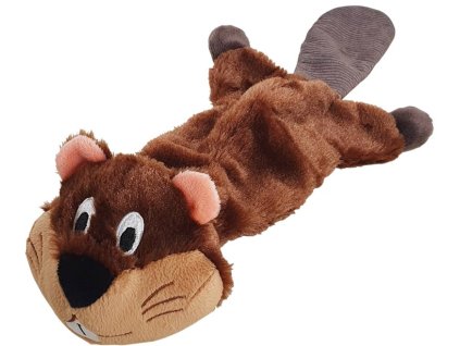 38106 1 nobby plysova hracka pro psy bez vyplne bobr 45 cm z kategorie chovatelske potreby a krmiva pro psy hracky pro psy plysove hracky pro psy