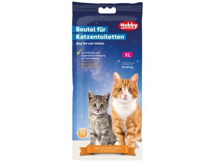 8478 2 nobby sacky xl do kocici toalety 10 ks z kategorie chovatelske potreby a krmiva pro kocky toalety steliva pro kocky filtry sacky do kocicich toalet