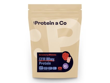 105400 protein co cfm whey protein 80 1 kg strawberry milkshake