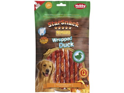 25815 2 nobby starsnack wrapped buvoli tycka s kachnou 113g z kategorie chovatelske potreby a krmiva pro psy pamlsky pro psy zvykaci pamlsky pro psy