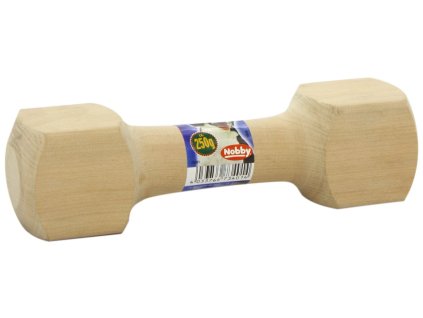 3153 1 nobby aportovaci cinka drevena 250g z kategorie chovatelske potreby a krmiva pro psy hracky pro psy aportovaci hracky pro psy cinky pesek pro psy