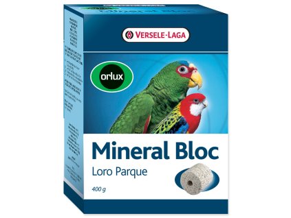 60746 1 versele laga mineralni blok loro parque lisovany grit s koraly velke papousky 400 g z kategorie chovatelske potreby pro ptaky a papousky pamlsky pro papousky