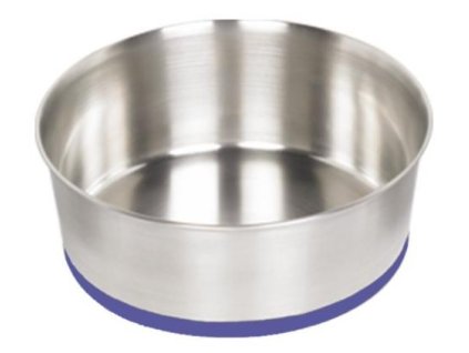 4584 1 nobby nerezova miska heavy protiskluz 450ml 14cm z kategorie chovatelske potreby a krmiva pro kocky misky davkovace pro kocky nerezove misky pro kocky