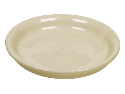 2124 1 nobby nizka keramicka miska bezova 100ml z kategorie chovatelske potreby a krmiva pro kocky misky davkovace pro kocky keramicke misky pro kocky