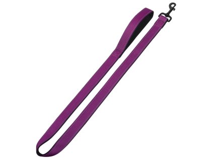 7758 1 nobby classic reflect soft voditko neopren 120cm 15 20mm fialova z kategorie chovatelske potreby a krmiva pro psy obojky voditka a postroje pro psy voditka pro psy klasicka voditka pro psy