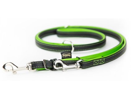 24387 2 nobby pacific kozene voditko zelene lemovani l xl 200cm 18mm z kategorie chovatelske potreby a krmiva pro psy obojky voditka a postroje pro psy voditka pro psy klasicka voditka pro psy