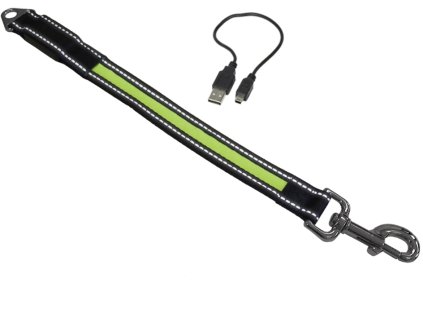 27396 2 nobby starlight svetelne prodlouzeni k voditku 38cm z kategorie chovatelske potreby a krmiva pro psy obojky voditka a postroje pro psy voditka pro psy klasicka voditka pro psy