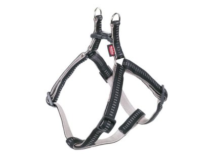 7389 1 nobby soft grip postroj nylon xs s 30 40cm 10mm cerna z kategorie chovatelske potreby a krmiva pro psy obojky voditka a postroje pro psy postroje pro psy