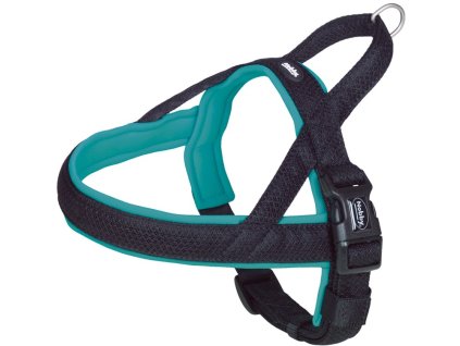 24960 1 nobby mesh preno norsky postroj l xl tyrkysovy z kategorie chovatelske potreby a krmiva pro psy obojky voditka a postroje pro psy postroje pro psy