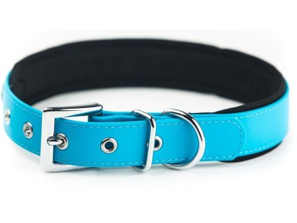 25050 4 nobby cover obojek pvc svetle modry m l 45 55cm z kategorie chovatelske potreby a krmiva pro psy obojky voditka a postroje pro psy obojky pro psy