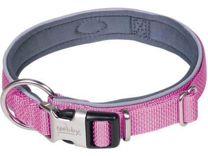 12534 1 nobby classic preno royal obojek neopren ruzova l xl 54 65cm z kategorie chovatelske potreby a krmiva pro psy obojky voditka a postroje pro psy obojky pro psy