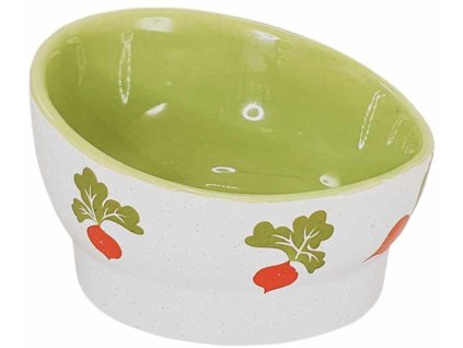 37665 2 nobby keramicka ergonomicky tvarovana miska pro hlodavce redkvicky 18 5 x 9 5 cm 750ml z kategorie chovatelske potreby a krmiva pro hlodavce a mala zvirata misky napajecky misky