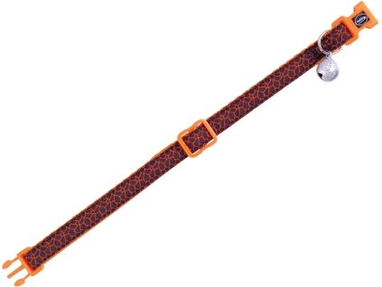 20481 1 nobby design orange obojek s rolnickou pro kocky oranzovy 1ks z kategorie chovatelske potreby a krmiva pro kocky obojky a voditka pro kocky obojky pro kocky