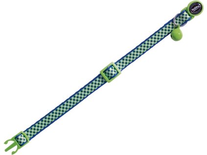 20751 1 nobby design green obojek s rolnickou pro kocky zeleny 1ks z kategorie chovatelske potreby a krmiva pro kocky obojky a voditka pro kocky obojky pro kocky