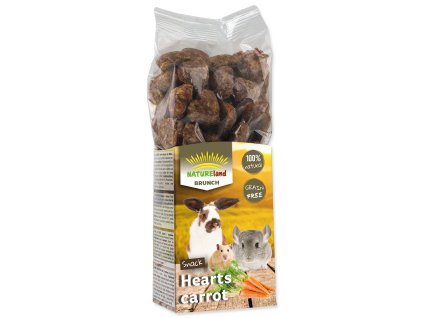 49278 1 pochoutka nature land brunch srdicka s mrkvi 150 g z kategorie chovatelske potreby a krmiva pro hlodavce a mala zvirata pamlsky pro hlodavce