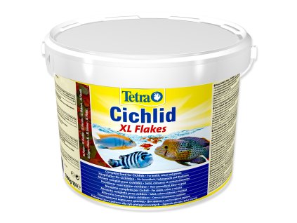 61019 1 tetra cichlid xl flakes 10 l z kategorie akvaristicke a teraristicke potreby akvarijni technika