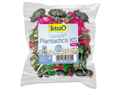 61163 1 rostliny tetra decoart plantastics xs ruzove 6 ks z kategorie akvaristicke a teraristicke potreby akvarijni technika