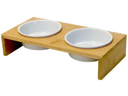 113078 2 nobby stojan 2 misky ilus 2x 500 ml