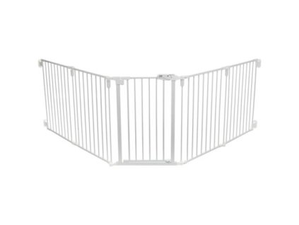 108118 zabrana pro psy s dvirky 5 dilu 62 5 300 x 76 5 cm lakovany kov