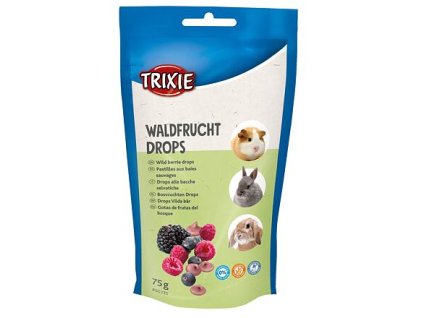 77292 3 trixie dropsy pro hlodavce s lesnimi plody 75g z kategorie chovatelske potreby a krmiva pro hlodavce a mala zvirata pamlsky pro hlodavce