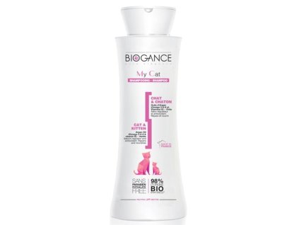 77466 1 biogance sampon my cat pro kocky 250 ml z kategorie chovatelske potreby a krmiva pro kocky hygiena a kosmetika kocek sampony pro kocky