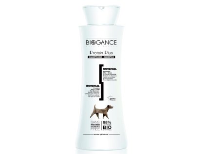 77427 1 biogance sampon protein plus vyzivujici 250 ml z kategorie chovatelske potreby a krmiva pro psy hygiena a kosmetika psa sampony a spreje pro psy