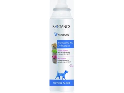 77484 1 biogance waterless dog suchy sampon pro psy 150 ml z kategorie chovatelske potreby a krmiva pro psy hygiena a kosmetika psa sampony a spreje pro psy