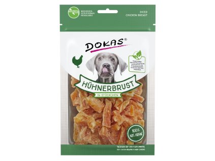 38289 1 dokas kureci prsa kousky pochoutka pro psy 70g z kategorie chovatelske potreby a krmiva pro psy pamlsky pro psy susena masicka pro psy