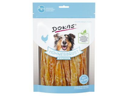 38295 1 dokas kureci prsa prouzky pochoutka pro psy 250g z kategorie chovatelske potreby a krmiva pro psy pamlsky pro psy susena masicka pro psy