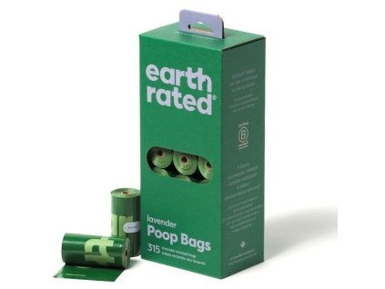 55473 sacky na psi exkrementy earth rated s vuni levandule 21 roli