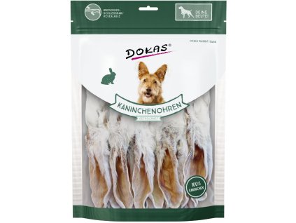 38385 1 dokas kralici usi se srsti dlouhe pochoutka pro psy 180g z kategorie chovatelske potreby a krmiva pro psy pamlsky pro psy susene vnitrnosti kosti pro psy