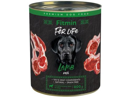 32139 fitmin for life jehneci konzerva pro psy 800g