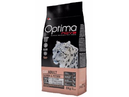 78213 1 optimanova cat salmon potato gf 8 kg z kategorie chovatelske potreby a krmiva pro kocky krmivo a pamlsky pro kocky granule pro kocky