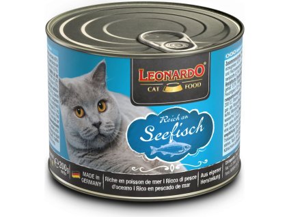 80778 1 leonardo bohate na morske ryby 200g z kategorie chovatelske potreby a krmiva pro kocky krmivo a pamlsky pro kocky konzervy pro kocky