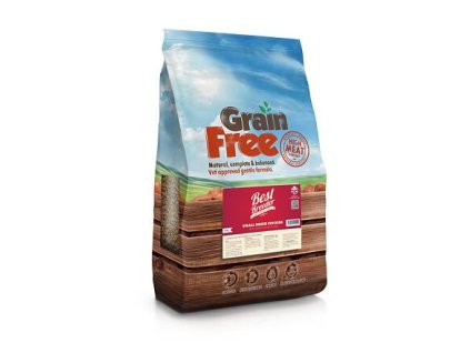 80649 1 best breeder grain free small breed chicken sweet potato herb 2 kg z kategorie chovatelske potreby a krmiva pro psy krmiva pro psy granule pro psy