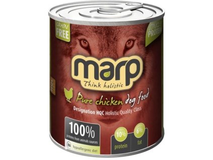 11991 1 marp holistic dog konzerva pure chicken 800g z kategorie chovatelske potreby a krmiva pro psy krmiva pro psy konzervy pro psy
