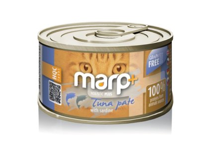 95833 marp holistic plus konzerva pro kocky tunakove pate se sardinkami 70g