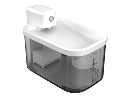 113776 dogness d13 smart fountain drinker with sensor for dog and cat white