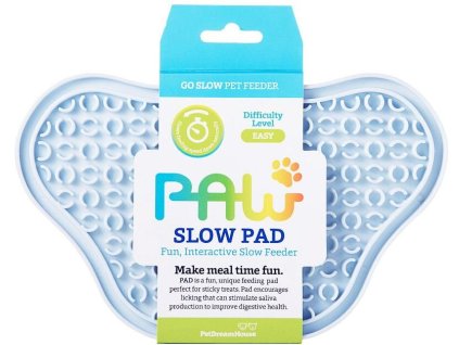 87297 petdreamhouse lizaci podlozka paw lick pad svetle modra