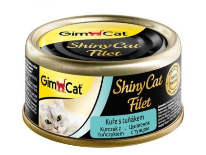 35754 1 shinycat filet konzerva kure s tunakem 70g