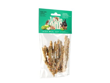 97570 little one ochucene vetvicky s kiwi a jablkem 35g